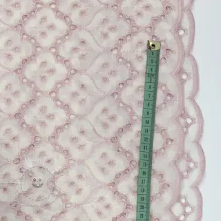 Baumwollstoff EMBROIDERY Lilian rose