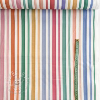 Baumwollstoff Happy Stripe Line