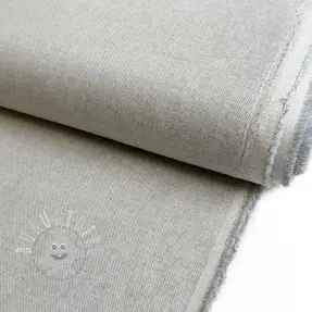 Dekostoff Linenlook PLAIN light grey