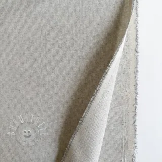 Dekostoff Linenlook PLAIN light grey