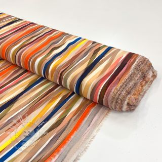 Viskosestoff RAYON POPLIN Diverse graphics design B digital print