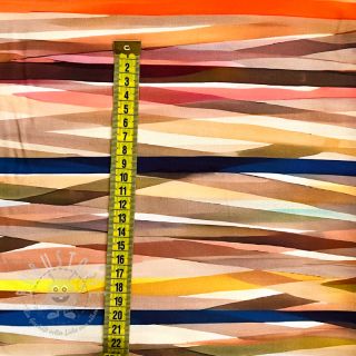 Viskosestoff RAYON POPLIN Diverse graphics design B digital print