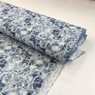 Viskosestoff RAYON POPLIN Pattern design E digital print