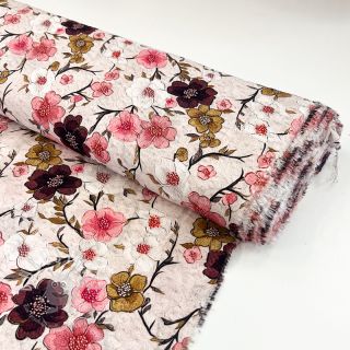 Viskosestoff RAYON POPLIN Flowy flowers design D digital print