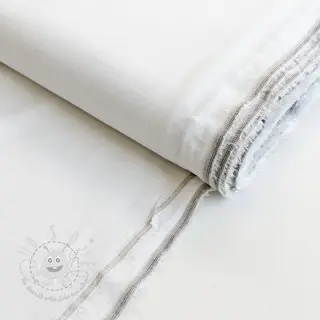 Viskosestoff leinen PREMIUM white