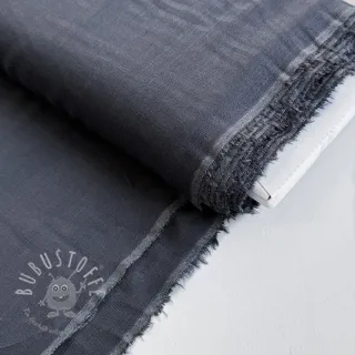 Viskosestoff leinen PREMIUM dark grey