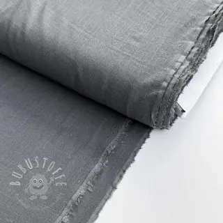 Viskosestoff leinen PREMIUM middle grey