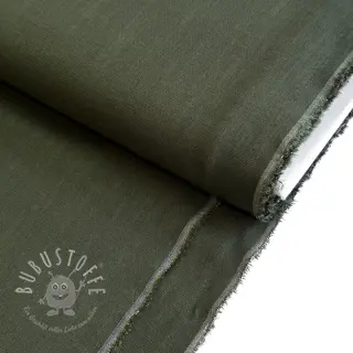 Viskosestoff leinen PREMIUM army