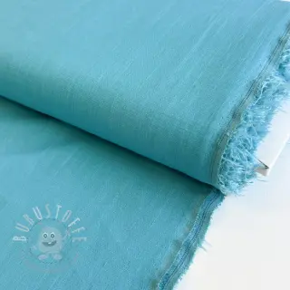Viskosestoff leinen PREMIUM ocean blue