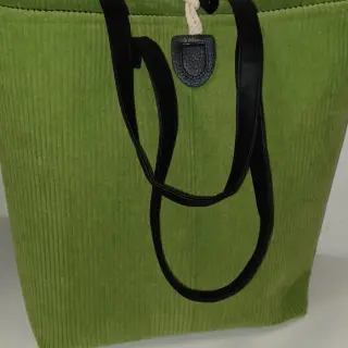 Cord 6W COTTON TOUCH green