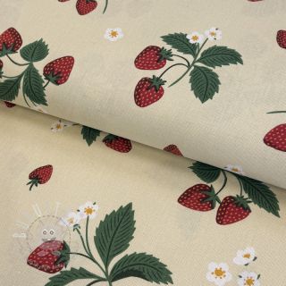 Dekostoff premium Strawberry Happy Fruit