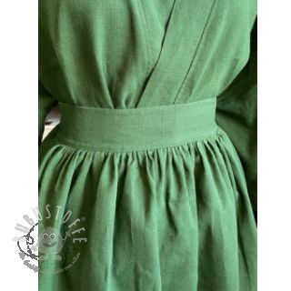 Leinenstoff gewaschen dark green