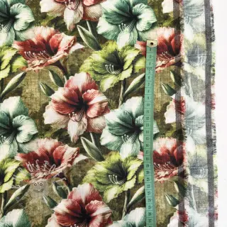 Viskosestoff leinen Azalea design C digital print