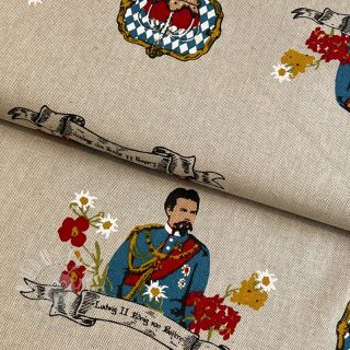 Dekostoff Linenlook Royal King