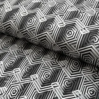 Jersey VISCOSE Structure grey digital print