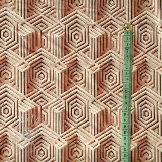 Jersey VISCOSE Structure beige digital print
