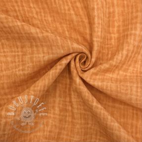 Double gauze/musselin Vintage orange