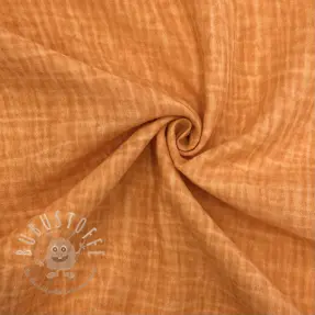 Double gauze/musselin Vintage orange