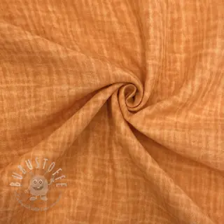 Double gauze/musselin Vintage orange