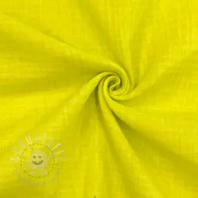 Double gauze/musselin Vintage neon yellow