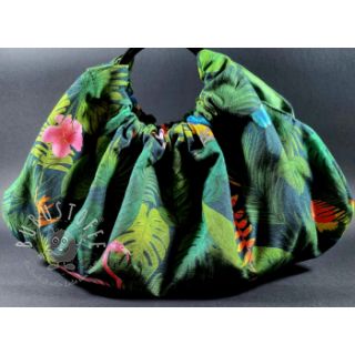 Dekostoff premium Tropical jungle bird digital print