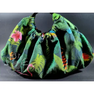 Dekostoff premium Tropical jungle bird digital print