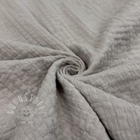 Baumwollstoff STRETCH Baby beige