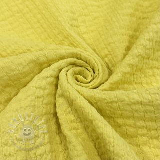 Baumwollstoff STRETCH Baby yellow