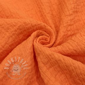 Baumwollstoff STRETCH Baby orange