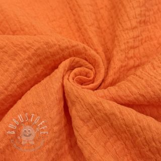 Baumwollstoff STRETCH Baby orange