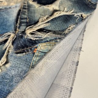 Baumwollstoff TWILL DENIM Mix print design C
