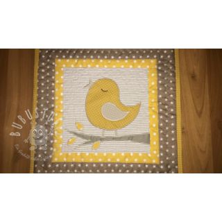 Baumwollstoff Petit dots yellow