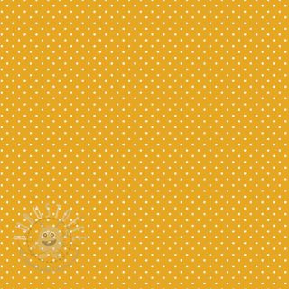 Baumwollstoff Petit dots yellow