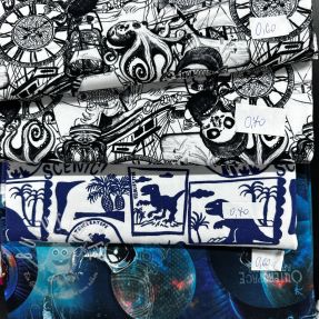 Stoffreste digi print jersey 2051