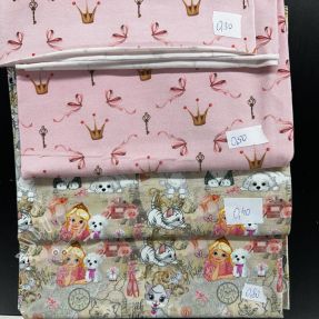 Stoffreste digi print jersey 2057