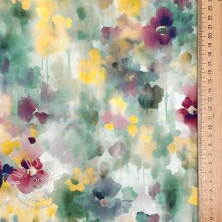 Viskosestoff Lina design C digital print