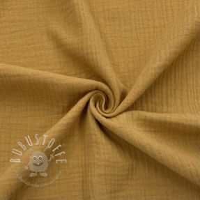 Double gauze/musselin UNI 150 old yellow