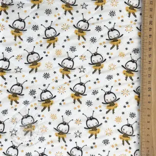 Baumwollstoff QUILTING Elisabetta jaune