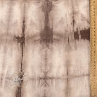 Baumwollstoff HAND TIE DYE mauve