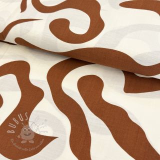 Viskosestoff leinen Nina design A