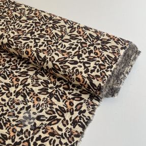 Viskosestoff RAYON POPLIN Jungle design A digital print