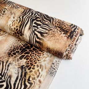 Viskosestoff RAYON POPLIN Jungle design C digital print