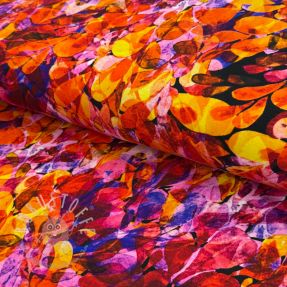 Jersey VISCOSE LYCRA HEAVY Watercolor Abstract design B digital print