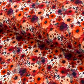 Jersey VISCOSE LYCRA HEAVY Cloe design A digital print