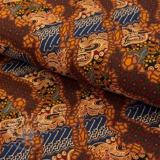 Jersey VISCOSE LYCRA HEAVY Batik design C digital print