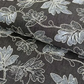 Baumwollstoff JEANS EMBROIDERY Lisa design D