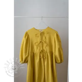 Leinenstoff gewaschen 170 g yellow