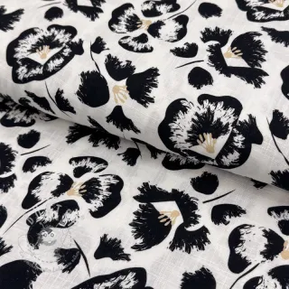 Viskosestoff leinen Cayena design A digital print