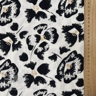 Viskosestoff leinen Cayena design A digital print