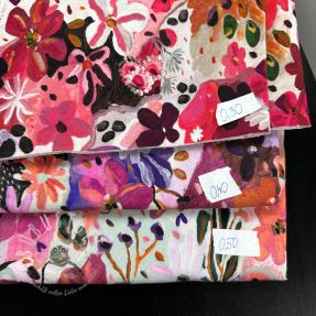 Stoffreste Sommersweat digital print 0315